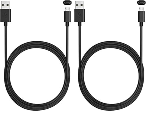 10FT Long USB Power Cable Cord (Pack of 2) L162536