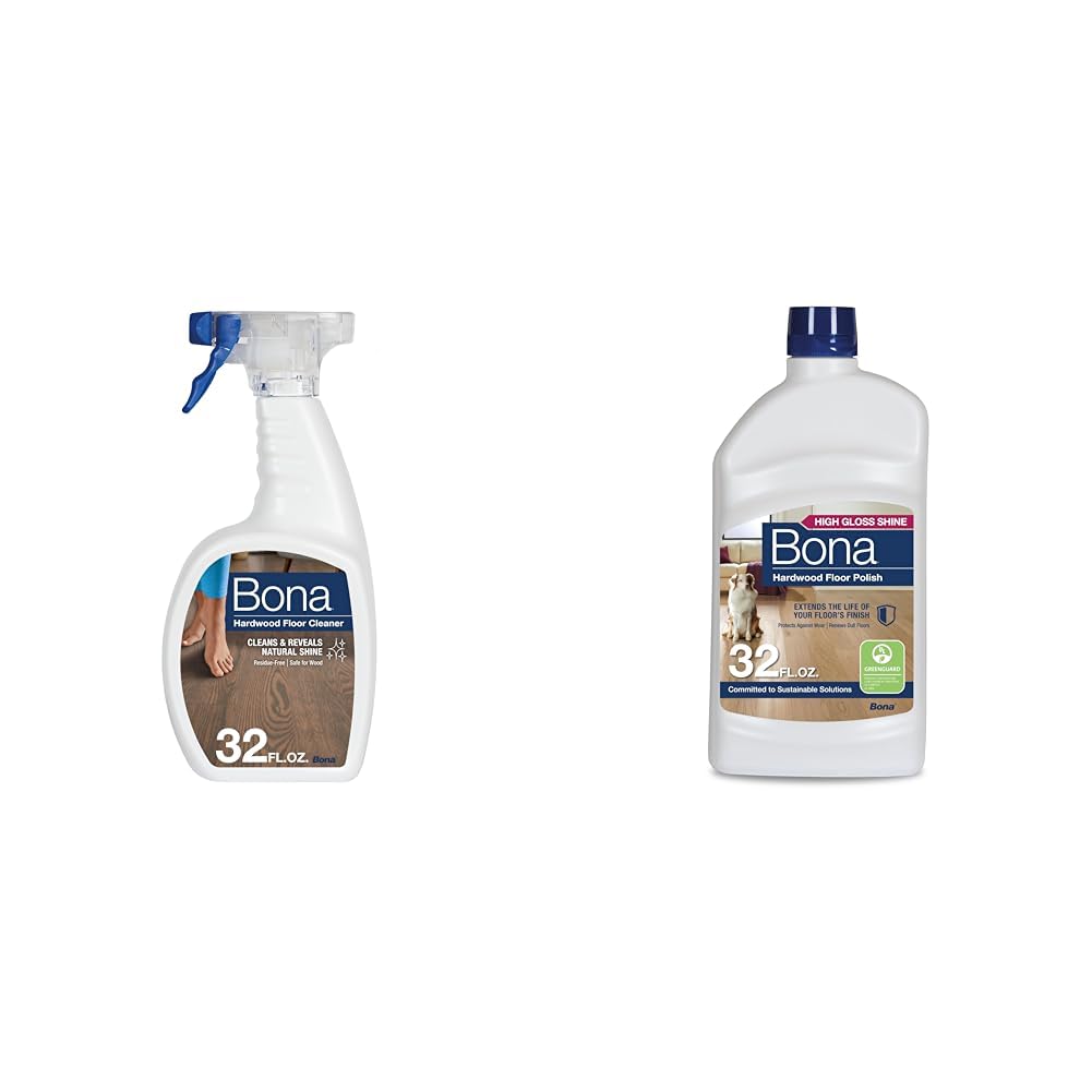 Hardwood Floor Cleaner Spray and Polish 32 fl oz M21862