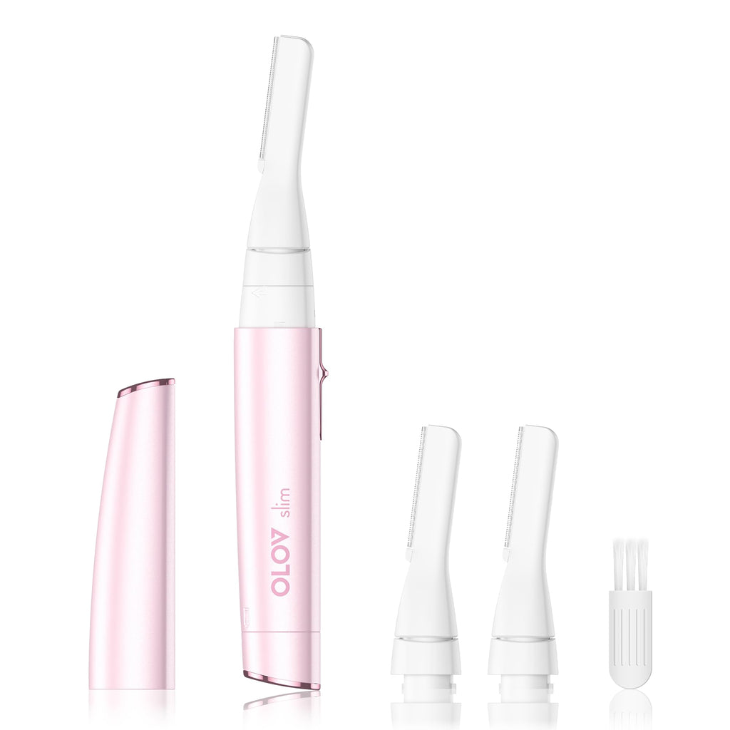 Pink Electric Facial Hair Remover with 2 Replaceable Blade P72879
