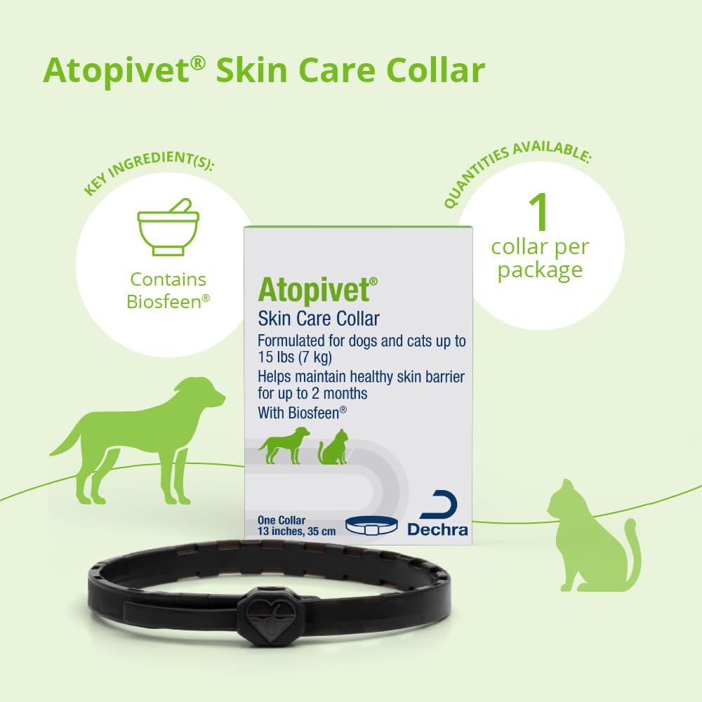 Skin Care Collar for Dogs and Cats Less Than 22 lbs T148