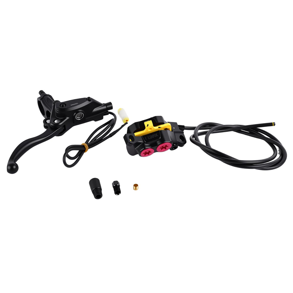 Hydraulic Brake Kit 4-Piston Aluminum Off-Road E-Bike V187