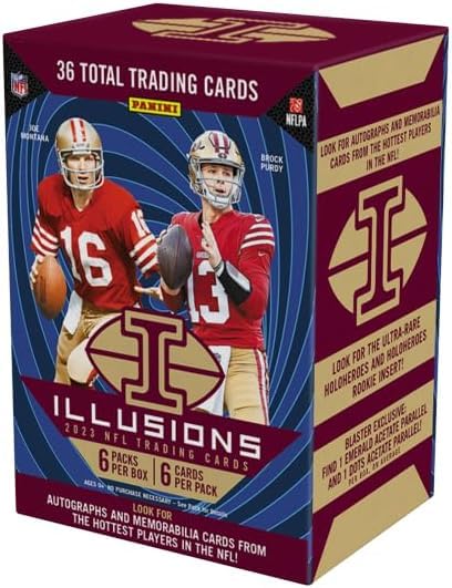 NFL Football Trading Card Blaster Box 6 Packs U1815