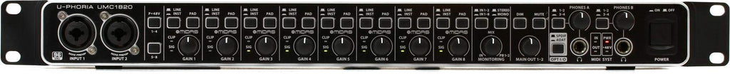 18x20 USB Audio/MIDI Interface with Mic Preamplifiers V365754