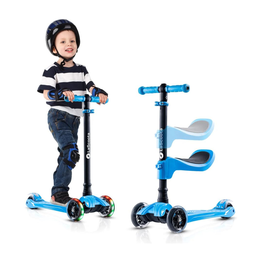 2-in-1 Kids Kick Scooter with Seat X804855