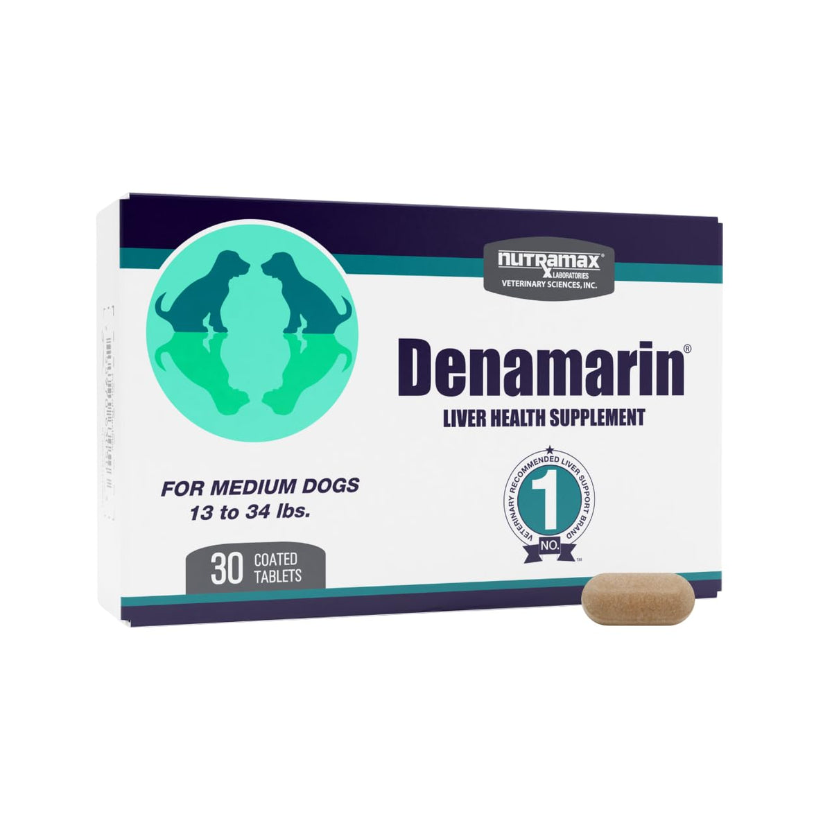 Liver Supplement for Medium Dogs, 30ct Tablets D55361