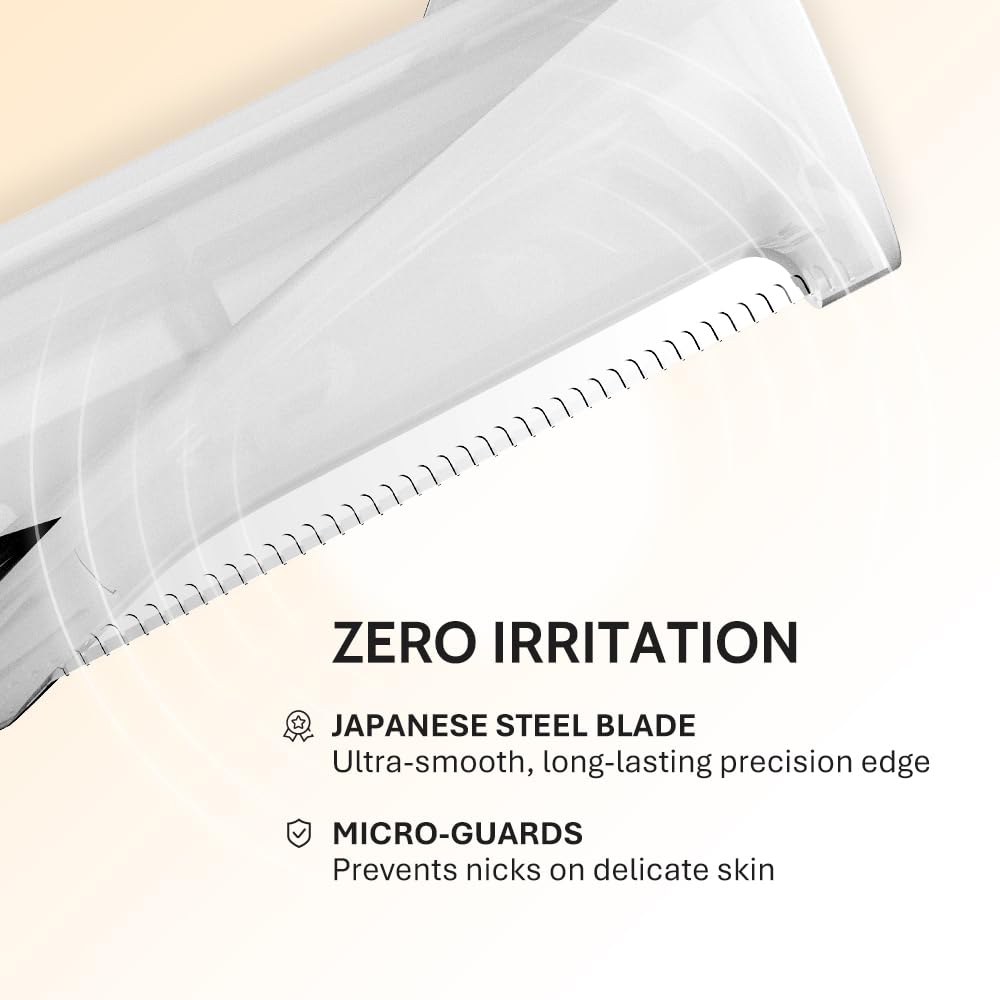 Rechargeable Dermaplaning Tool with LED Light D931