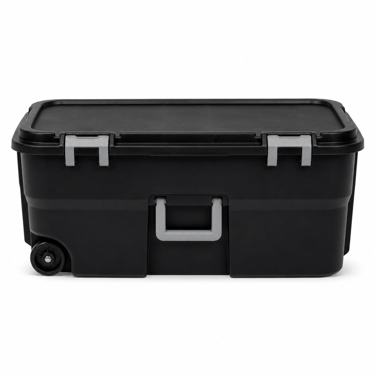 Black 22 Gallon Storage Trunk with Wheels E44917