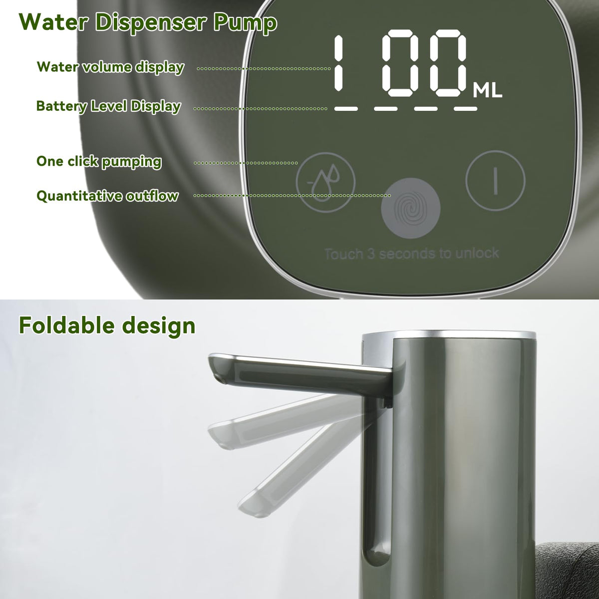 5 Gallon BPA Free Water Jug D510857