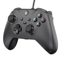 Wired Controller with 3.5mm Audio Jack Dual Vibration Black S7806