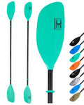 86in/218cm 90.5in/230cm Alloy Shaft 2-Piece Kayak Paddle K356