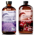 Lavender 4 Fl Oz and Cherry 16 Fl Oz Essential Oil H2581