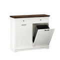20 Gallon Double Tilt-Out Trash Cabinet U457