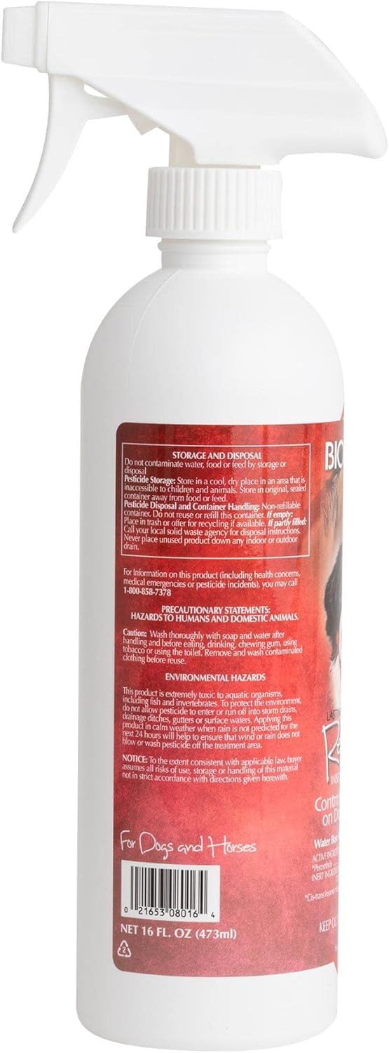 Flea & Tick Dog Fly Spray 16 fl oz H9484