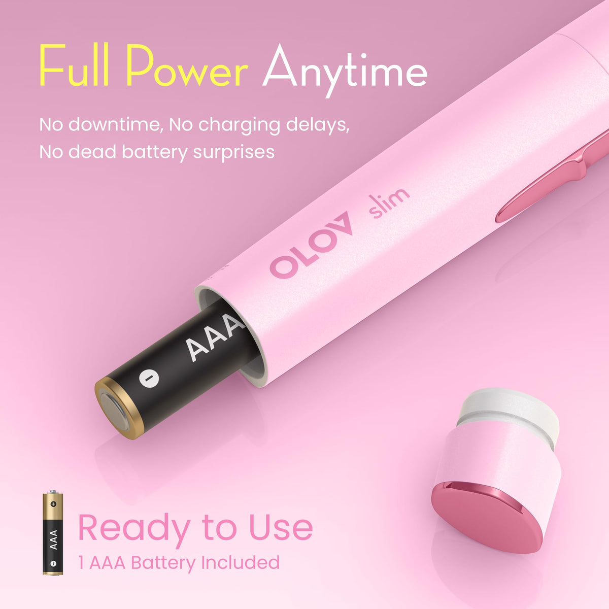 Pink Electric Facial Hair Remover with 2 Replaceable Blade P72879