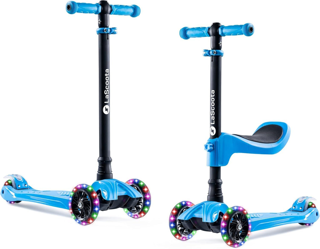 2-in-1 Kids Kick Scooter with Seat X804855