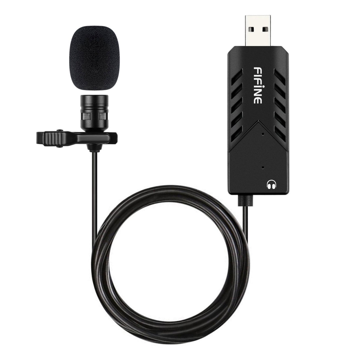 USB Lavalier Lapel Microphone W76587