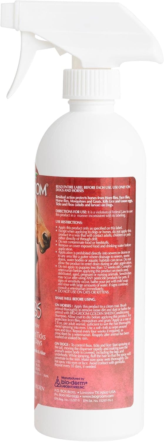 Flea & Tick Dog Fly Spray 16 fl oz H9484