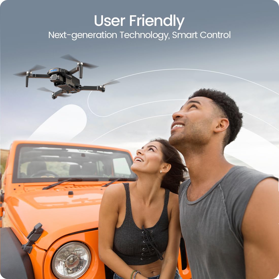 GPS 4K UHD Camera Foldable FPV RC Quadcopter T4799