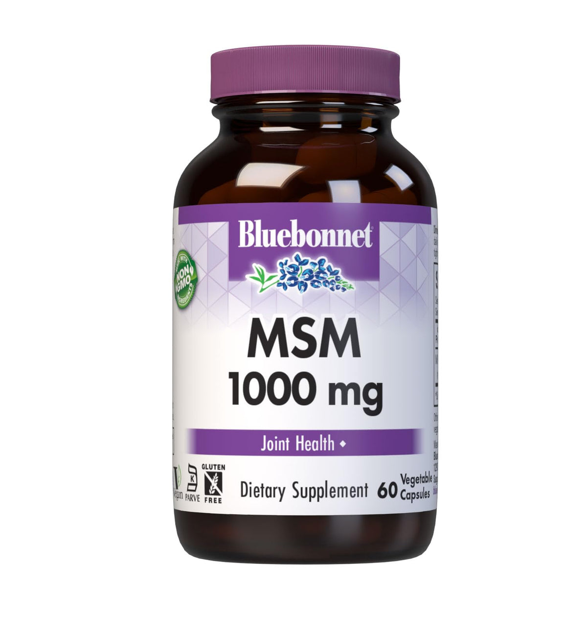 MSM 1000 mg 60 Vegetable Capsules W667