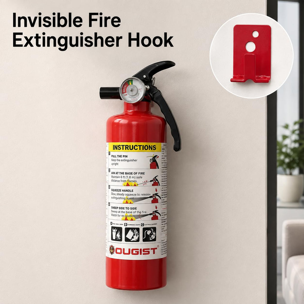 2.5 lb Rechargeable Dry Chemical Fire Extinguisher 4 Pack X69681