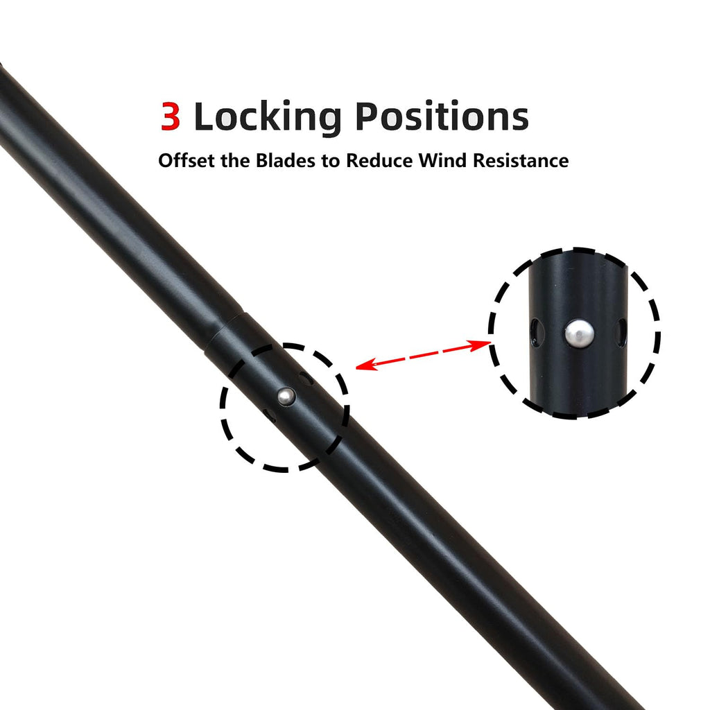 90.5 Inches Kayak Paddles with Paddle Leash V270830