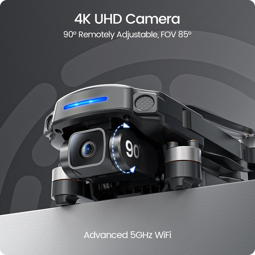 GPS 4K UHD Camera Foldable FPV RC Quadcopter T4799