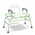Heavy Duty Sliding Shower Chair with 360⁰ Swivel Seat D386673