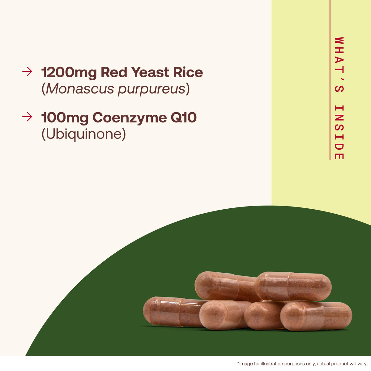 Red Yeast Rice with CoQ10 120 Capsules L73295