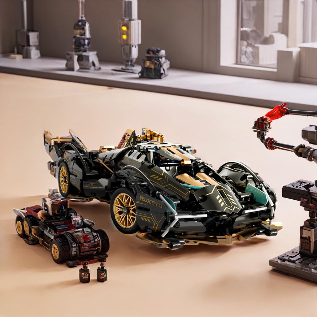 Racing Car Building Block Set 1:14 U1825