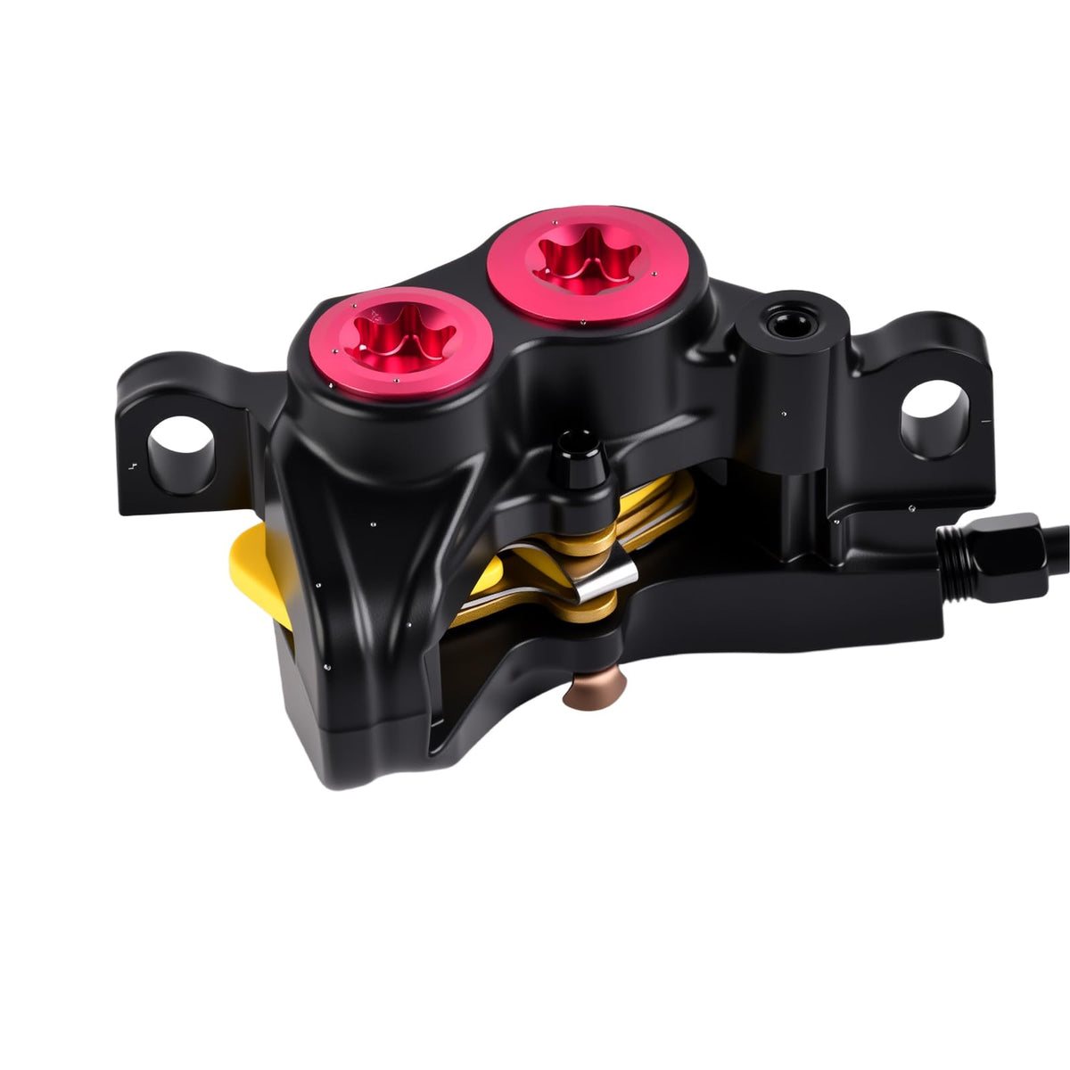 Hydraulic Brake Kit 4-Piston Aluminum Off-Road E-Bike V187