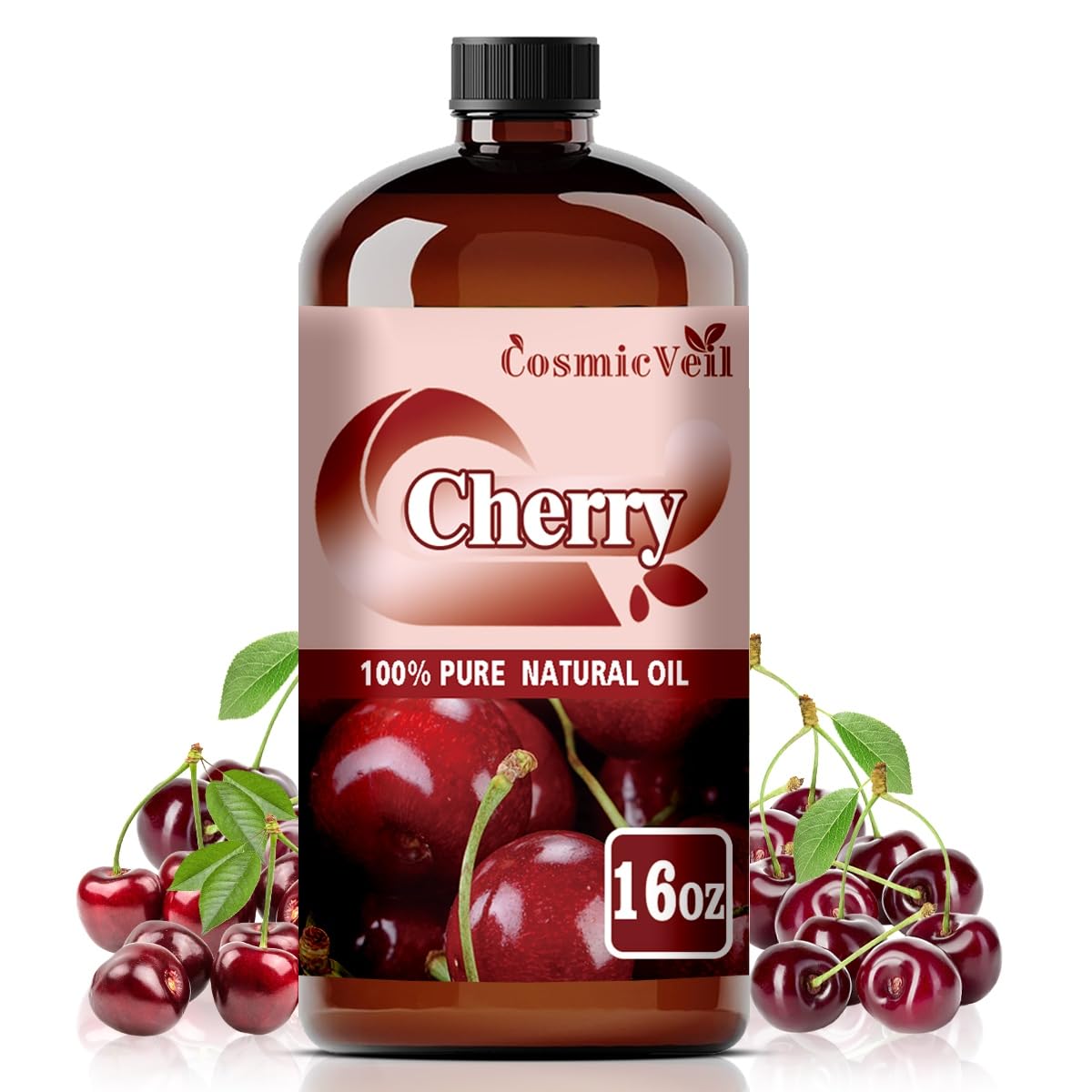 Lavender 4 Fl Oz and Cherry 16 Fl Oz Essential Oil H2581