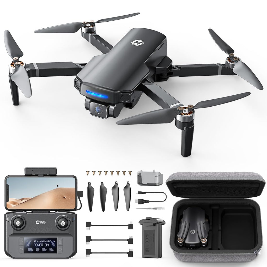 GPS 4K UHD Camera Foldable FPV RC Quadcopter T4799