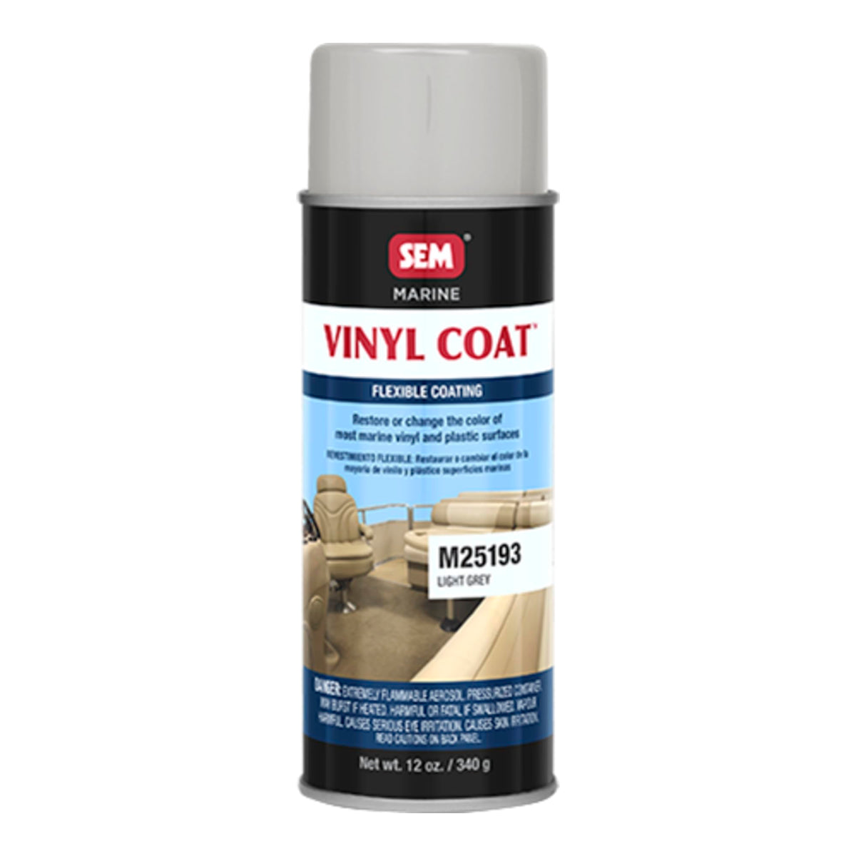 Vinyl Coat Light Grey 12oz M40792