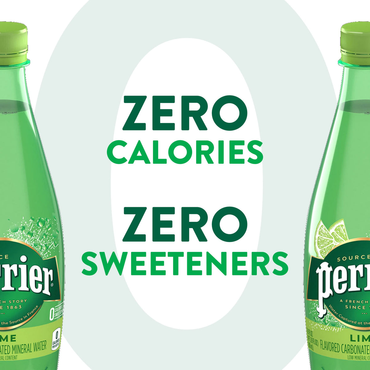 Lime Flavored Sparkling Water 16.9 FL OZ 24 Count T937620
