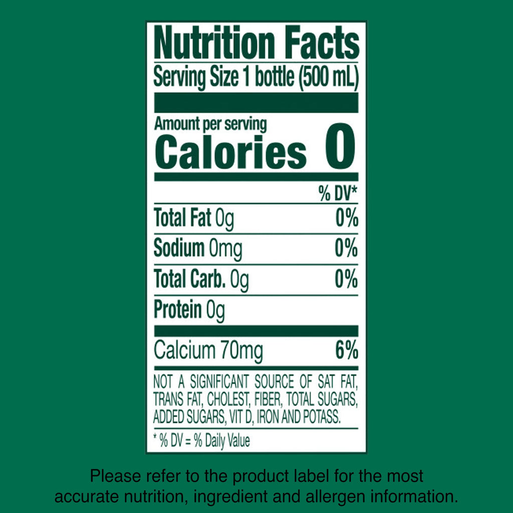 Lime Flavored Sparkling Water 16.9 FL OZ 24 Count T937620
