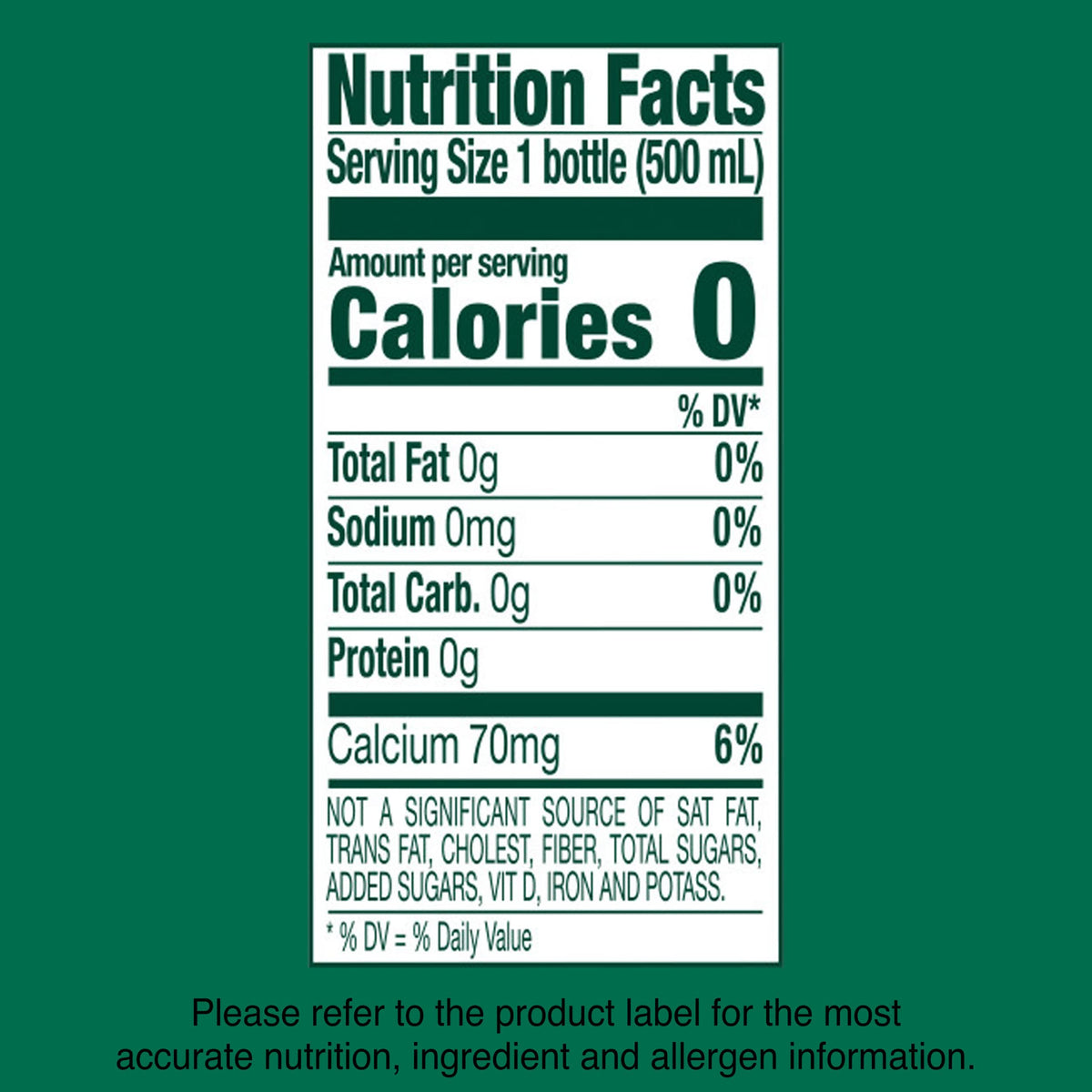Lime Flavored Sparkling Water 16.9 FL OZ 24 Count T937620