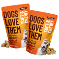 Soft & Chewy Pumpkin Dog Treats 8oz 2 Pack V364
