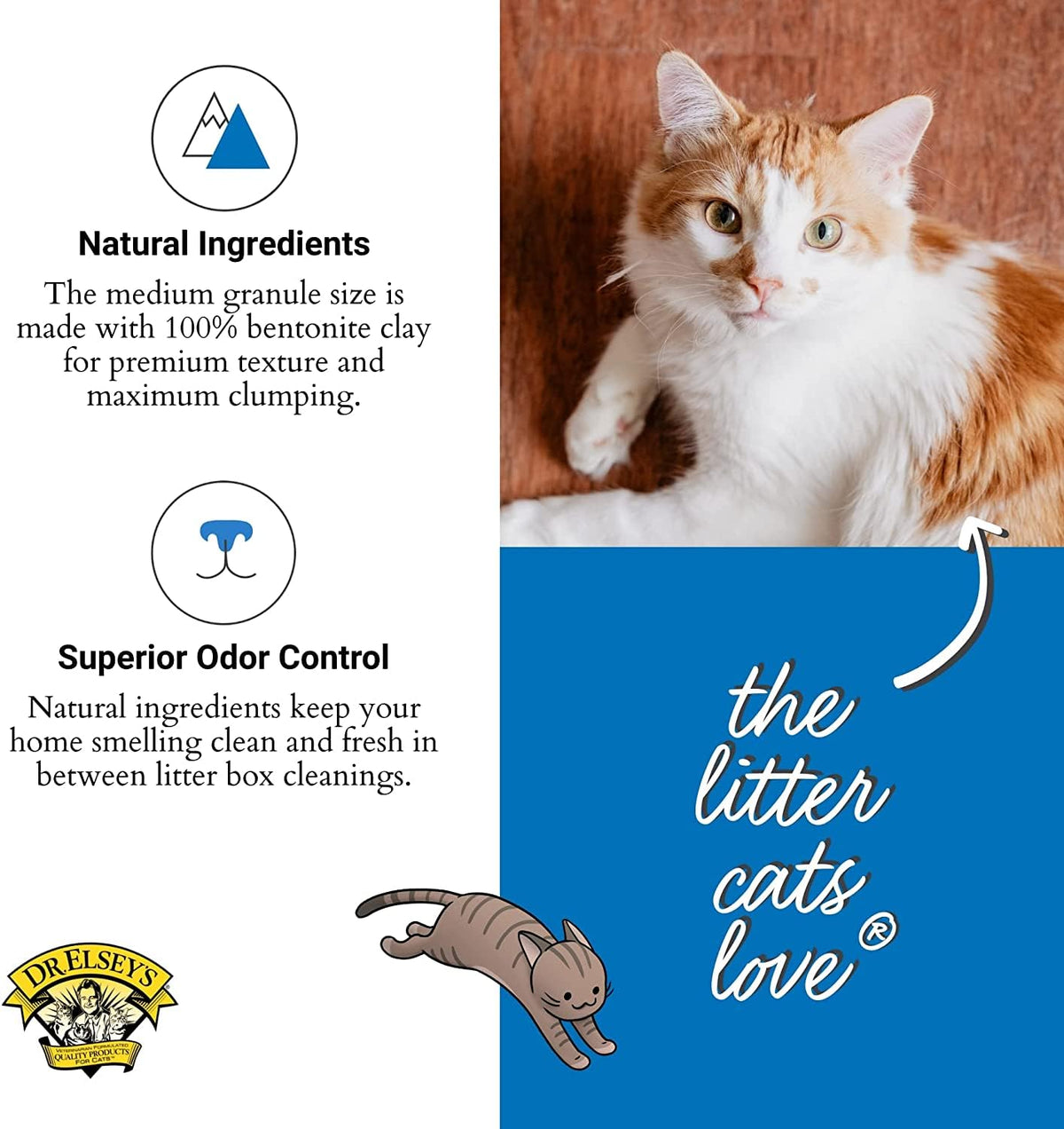 Clumping Clay Cat Litter 40 lb. Bag K5164