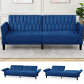 Blue Velvet Sofa Bed X15718