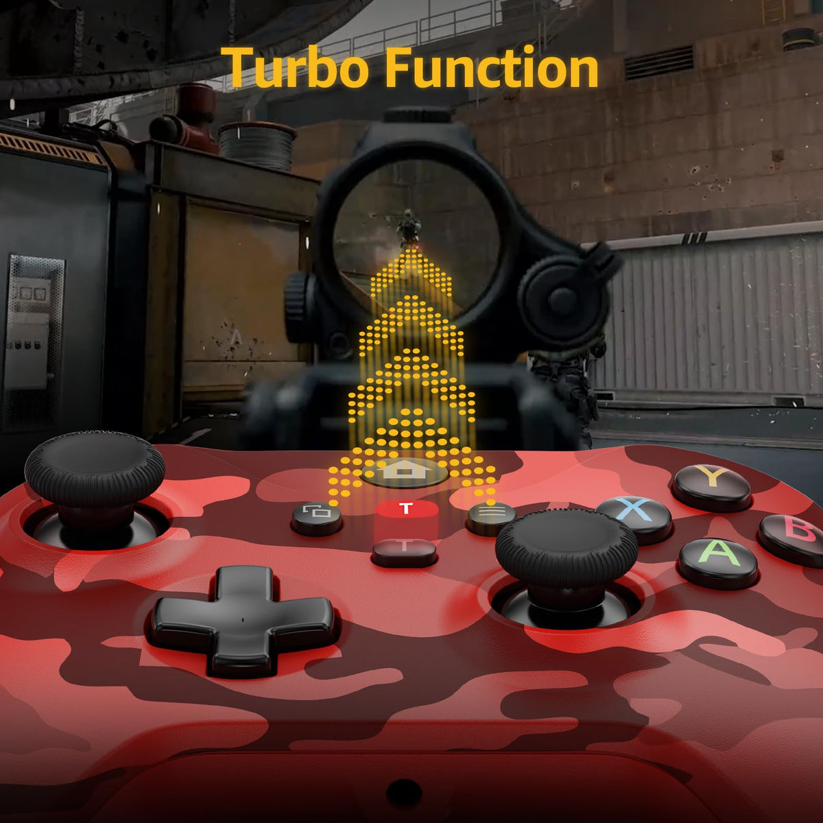 Wireless Controller for X-BOX One/PC Camo Red I6547
