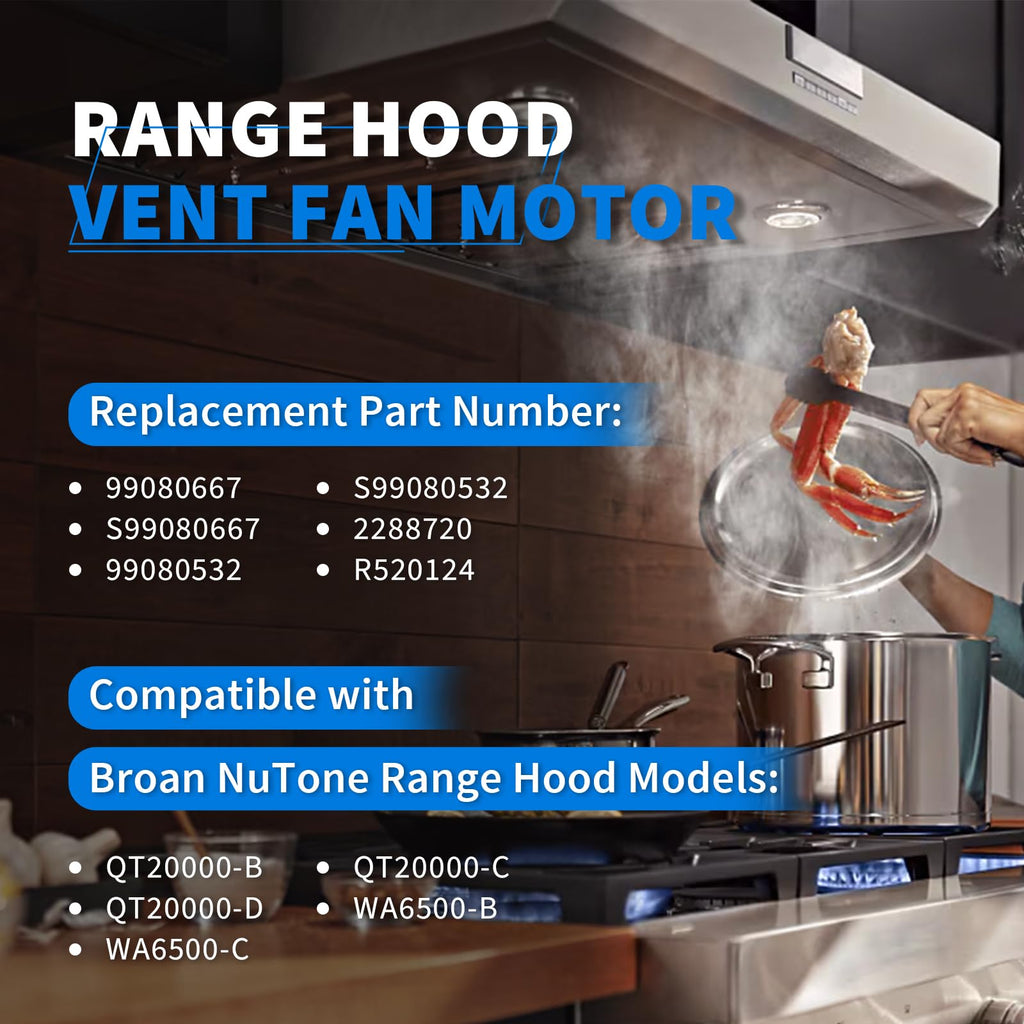 Vent Fan Motor 1.5A 120V 3000rpm T1303