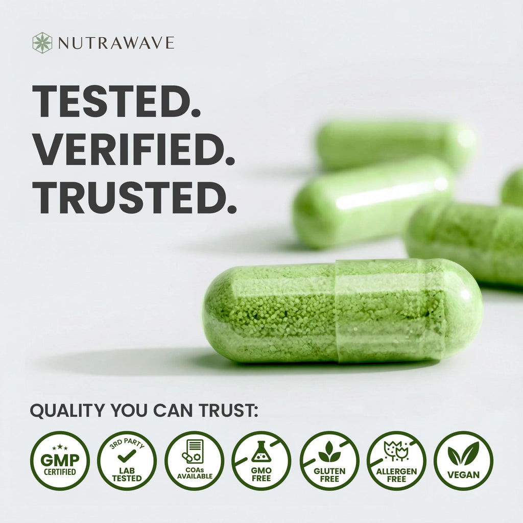 Organic Moringa Capsules 1200mg 120 Capsules Q1028