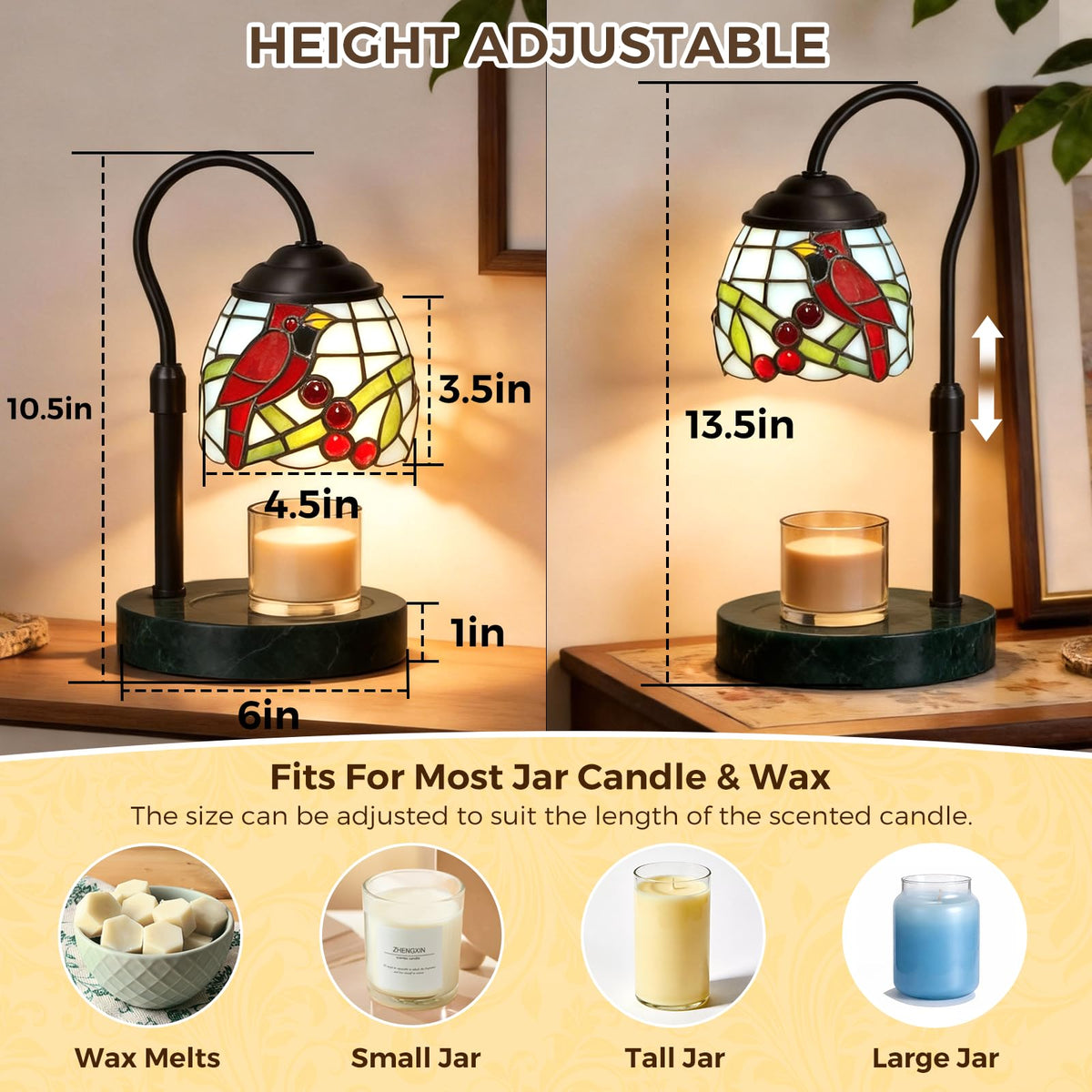 Candle Warmer Lamp with 2 Bulbs S237520