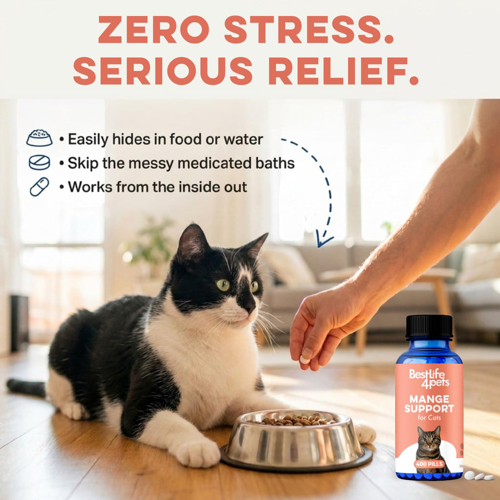 Mange Support for Cats 400 Pills F94032