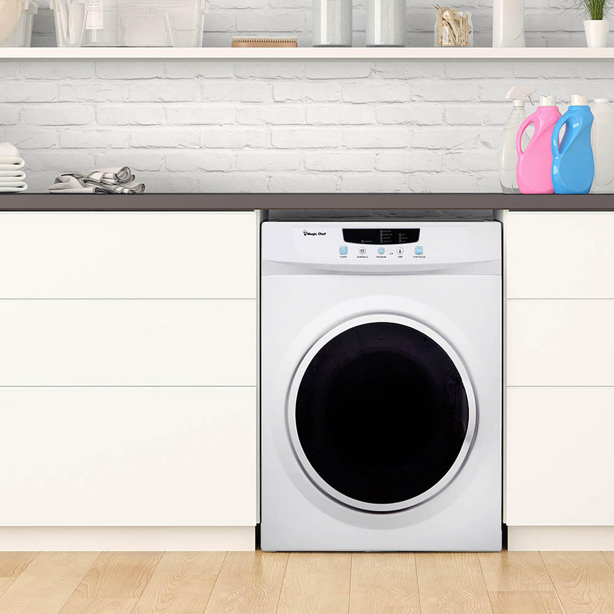 3.5 cu. ft. Electric Dryer in White Y57337