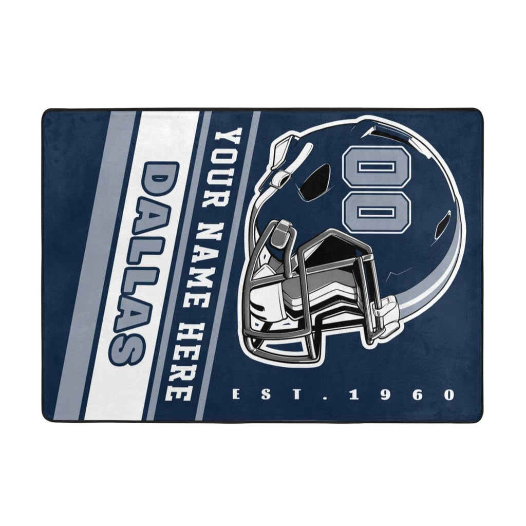 Custom Dallas Rug for Bedroom Personalized Area Rugs with Name and Number Custom Football Carpet Gifts for Fans Men Women

Custom Dallas Rug Personalized Area Rugs with Name and Number Football Carpet W9023