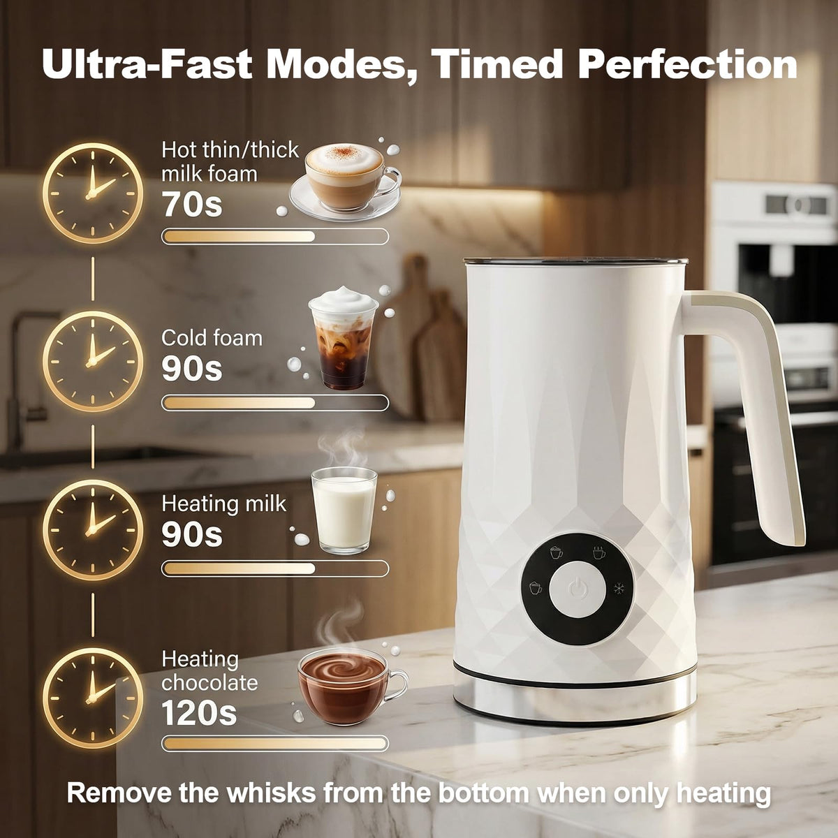 Milk Frother and Steamer J9281
