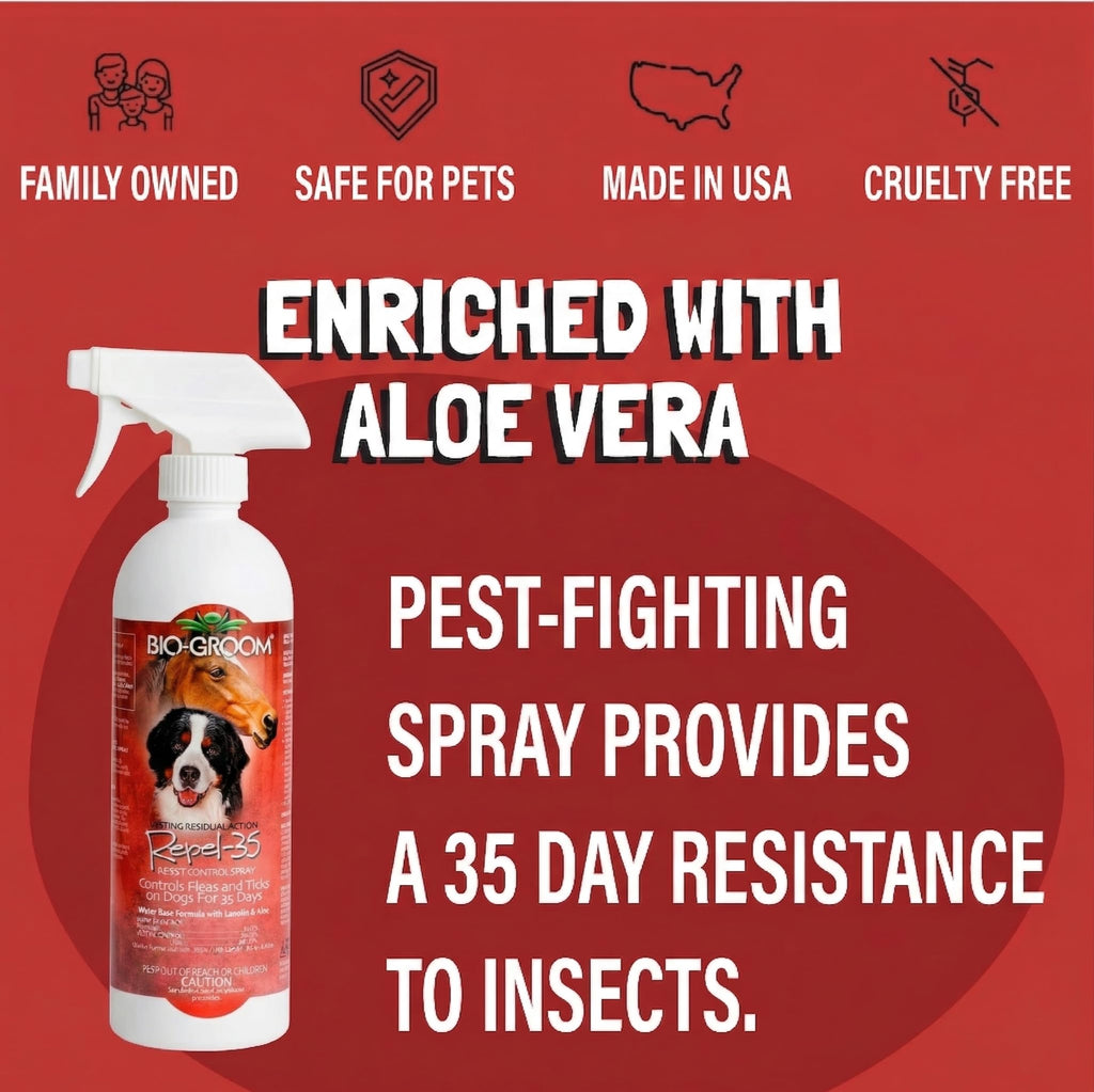 Flea & Tick Dog Fly Spray 16 fl oz H9484