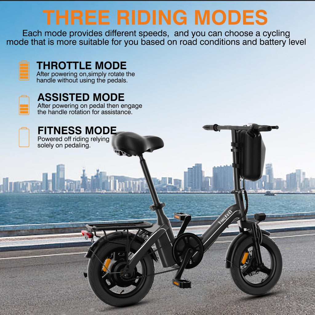 Folding Electric Bike 400W 36V 10Ah 14" B45702