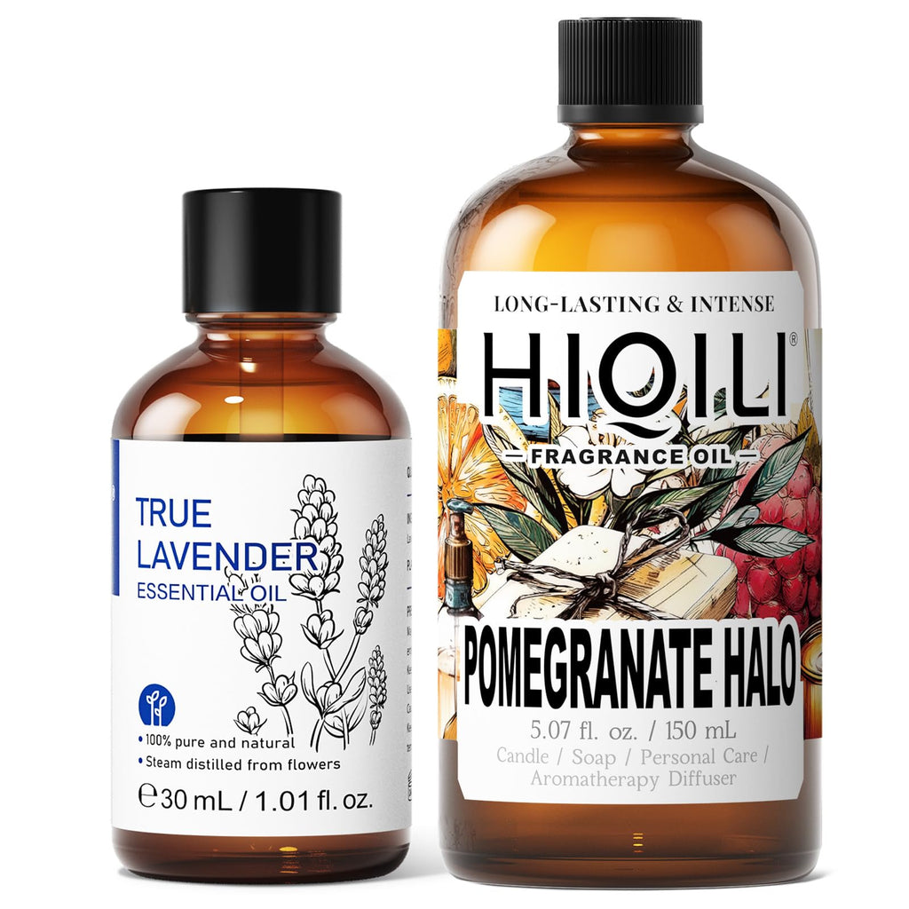 30ML Lavender Essential Oil & 150ML Pomegranate Fragrance Oil F9787